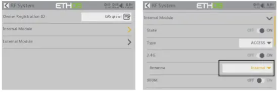 FrSky TANDEM X18 Dua Band Telemetry Radio - TANDEM X18 Manual