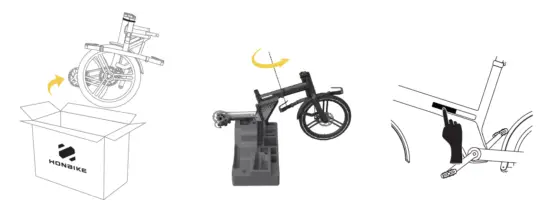 HONBIKE-F1-Chainfree-Foldable-and-Shaft-Drive-Electric-Bike-fig-1