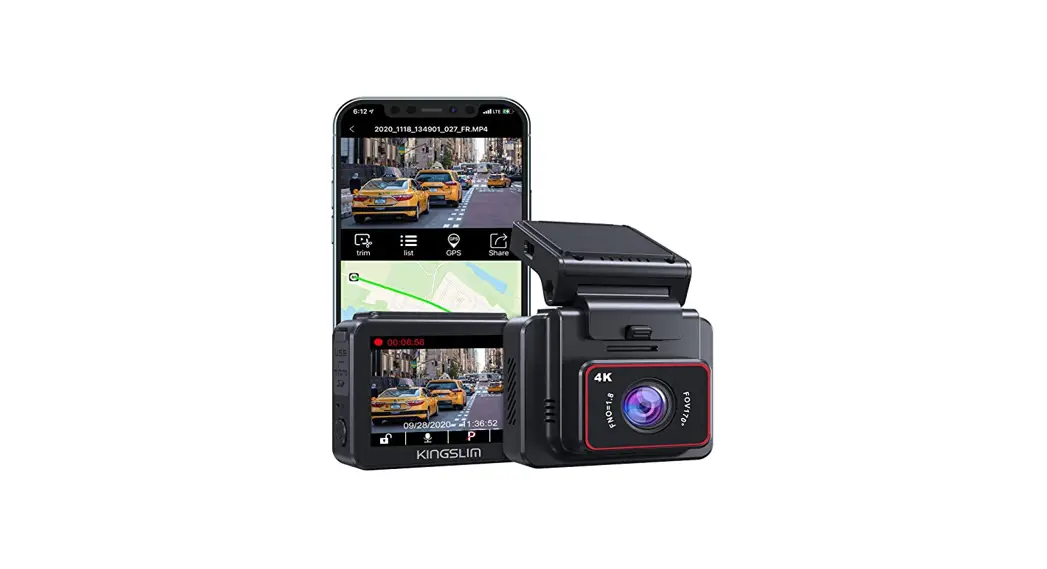 Kingslim D5 4k Dash Cam With Built-in Wifi Gps User Manual Kingslim D5 4k Dash Cam With Built-in Wifi Gps User Manual