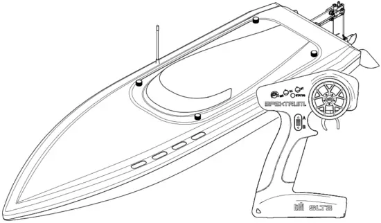 PROBOAT PRB08032V2 36 Inch Self-Righting Deep V Brushless RTR - Fig