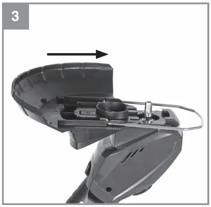 Fitting the safety hood