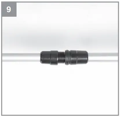 Fitting the safety hood