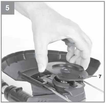 Fitting the safety hood