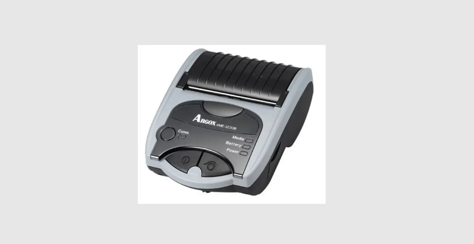 Argox Ame-3230w Wlan Setting Mobile Printer User Guide