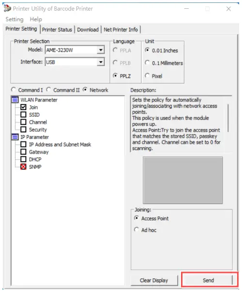 ARGOX-AME-3230W-WLAN-Setting-Mobile-Printer-fig-8