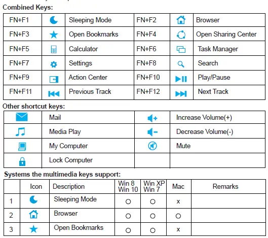 Tastatur Kabellos KG9013C Wireless Rechargeable fig 1