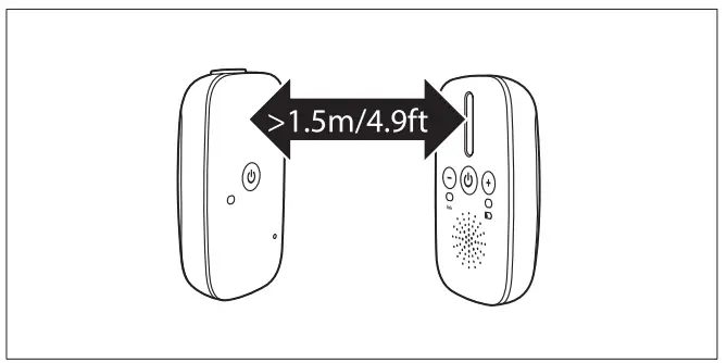 Using the baby monitor