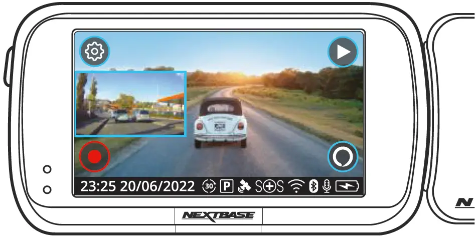 Nextbase DVRS2PF Dash Cam Polarizing Filter 28