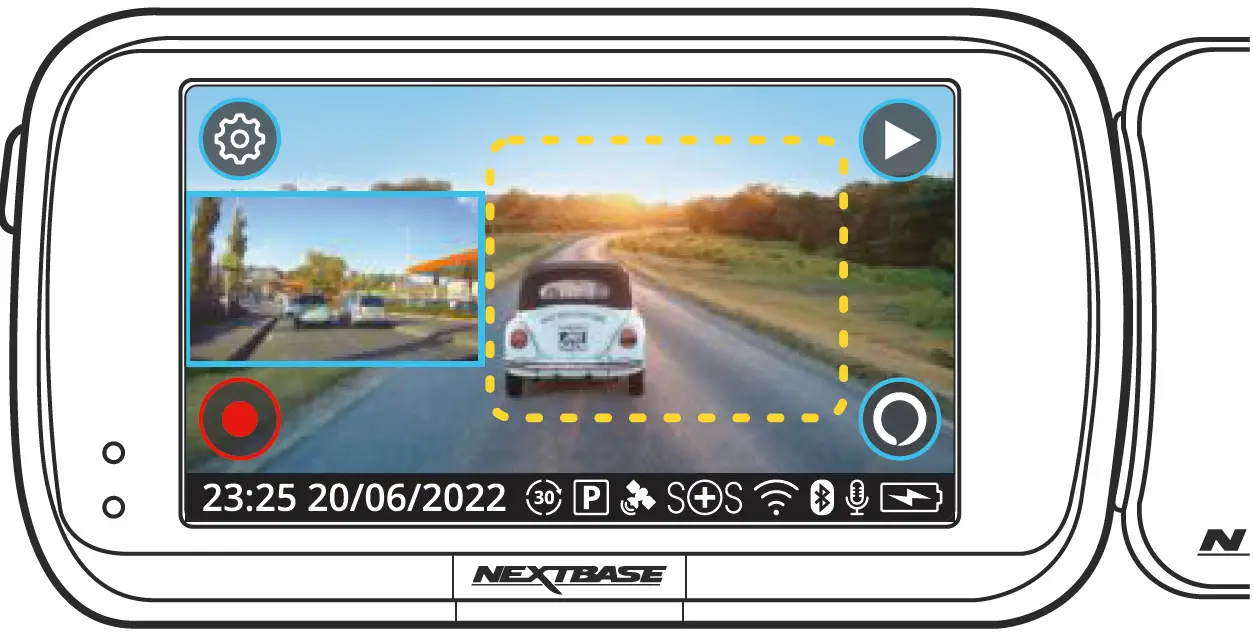 Nextbase DVRS2PF Dash Cam Polarizing Filter 32