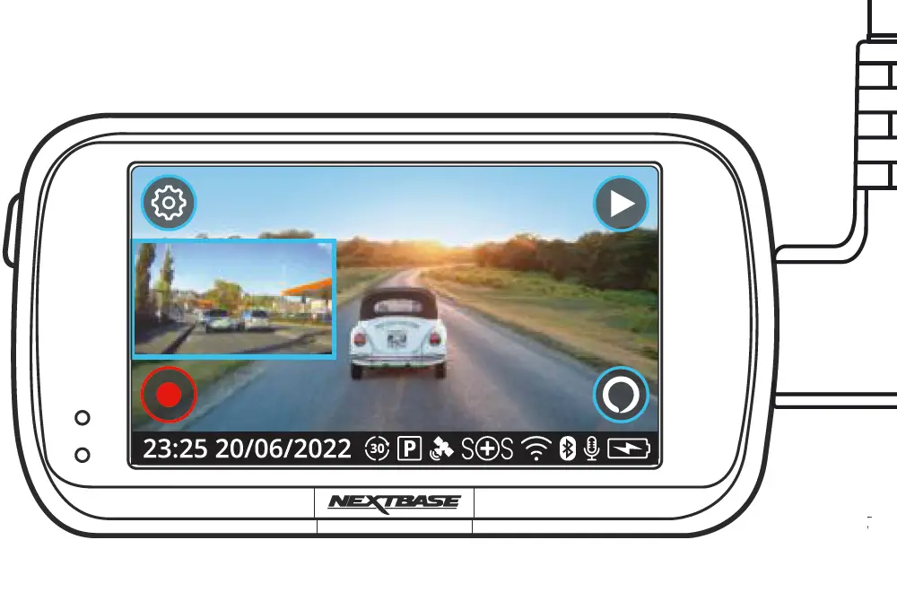 Nextbase DVRS2PF Dash Cam Polarizing Filter 36