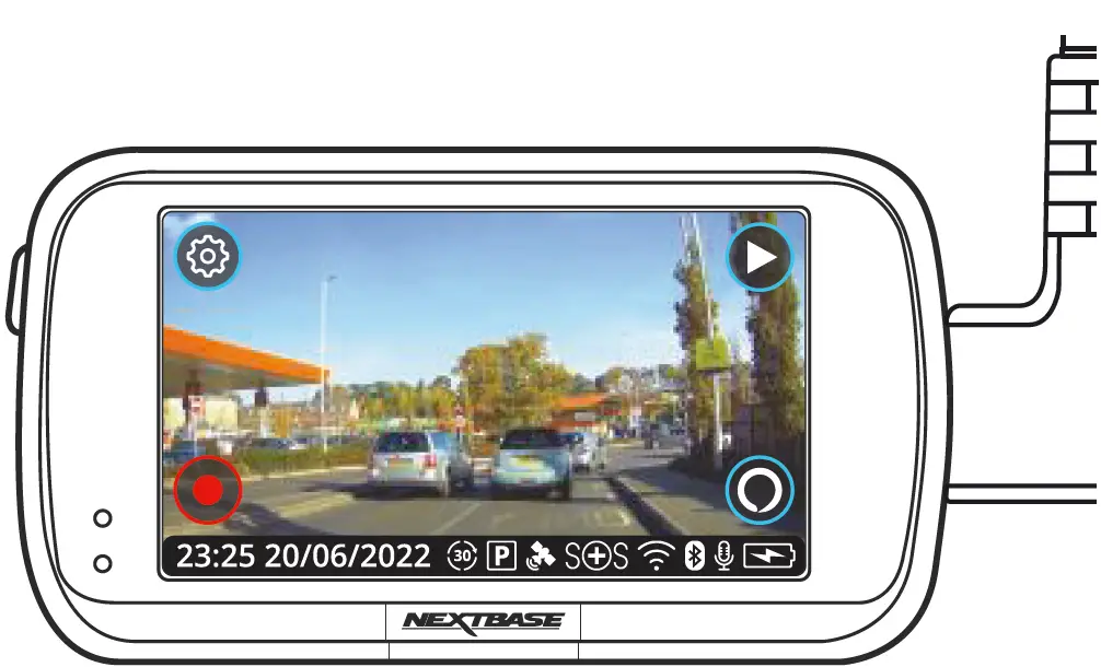 Nextbase DVRS2PF Dash Cam Polarizing Filter 39