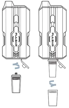 PULSAR DuploH2O Thick Oil Vaporizer - PULSAR