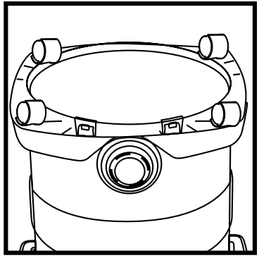 shop-vac 87MT Series Commercial or Industrial Wet or Dry Vacuum Cleaner - 6