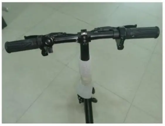 Adjusting the E- bike handle