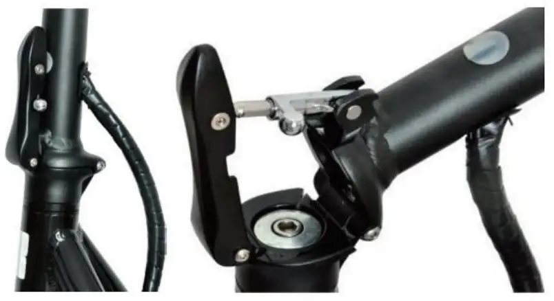 Adjusting the E- bike handle