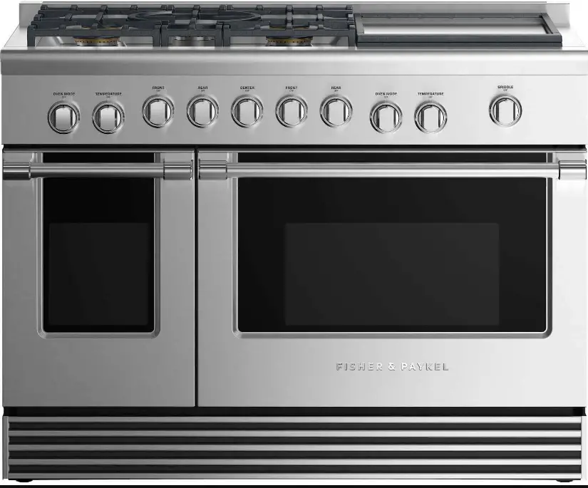 FISHER PAYKEL RGV2-486GL-N_N Gas Range