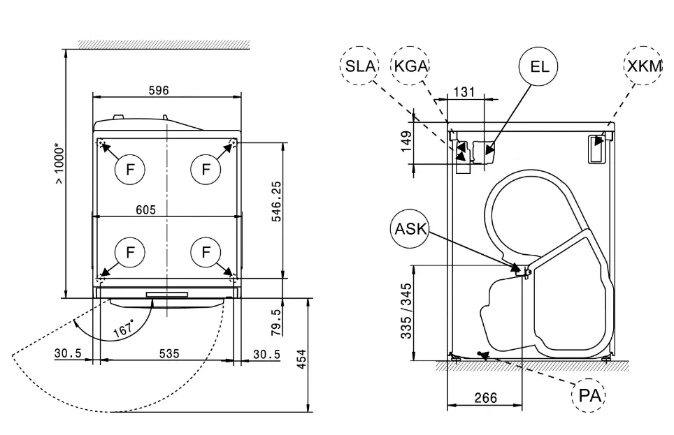 Miele PDR 908 HP Heat Pump Tumble Dryer - fig 1