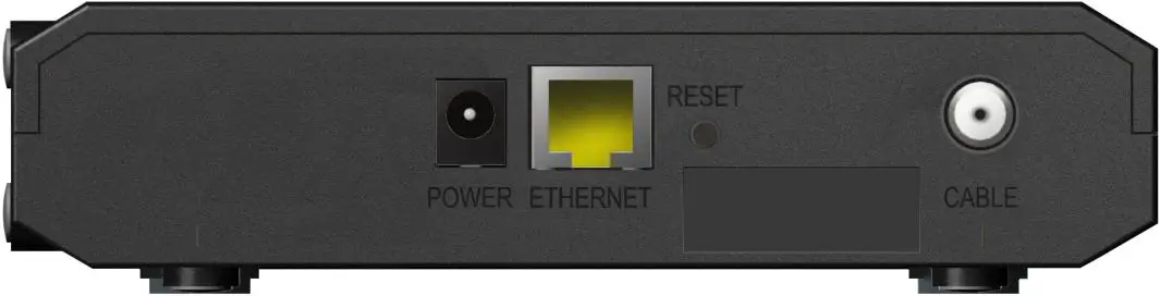 cisco-model-DPC3008 Back Panel