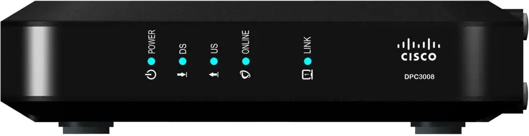 cisco-model-DPC3008 Front Panel