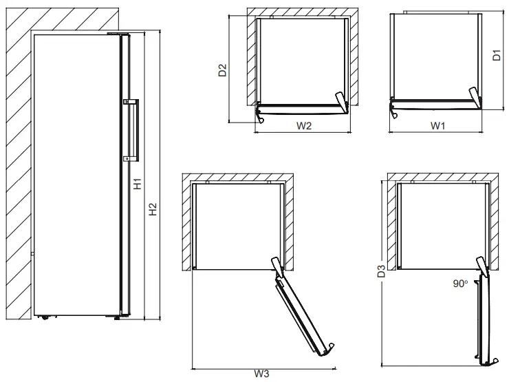 AEG RKB738E5MB Freestanding Refrigerator-fig9