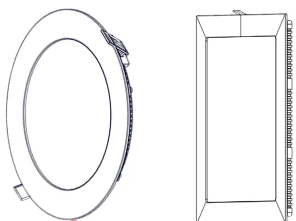resistex 791904 Zephyr Extra-flat LED Downlight-fig1