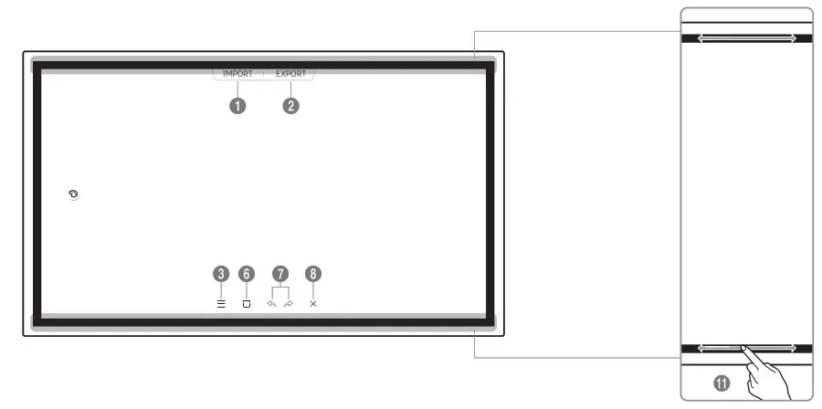 SAMSUNG Flip- BRUSH MODE