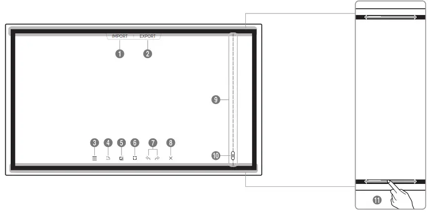 SAMSUNG Flip-Screen Elements