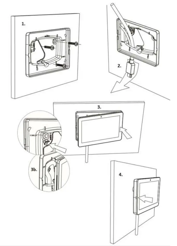 victron energy BPP900465050 GX Touch 50 Wall Mount