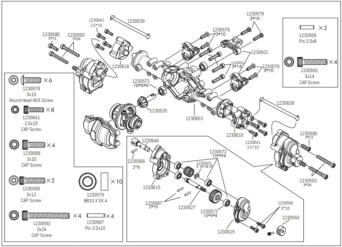ABSIMA SHERPA PRO CR3 4 1 10 Scale 4wd Electric Crawler - FIG 27