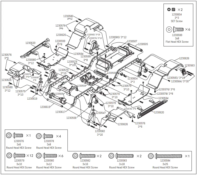 ABSIMA SHERPA PRO CR3 4 1 10 Scale 4wd Electric Crawler - FIG 31