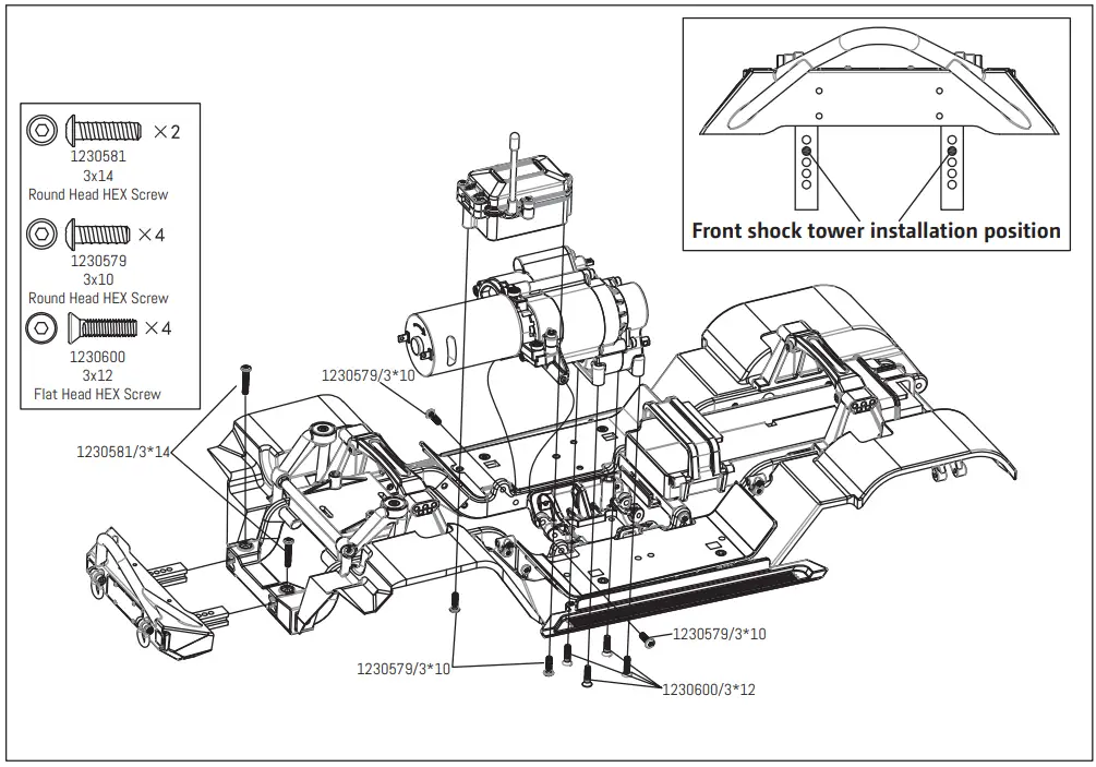 ABSIMA SHERPA PRO CR3 4 1 10 Scale 4wd Electric Crawler - FIG 37