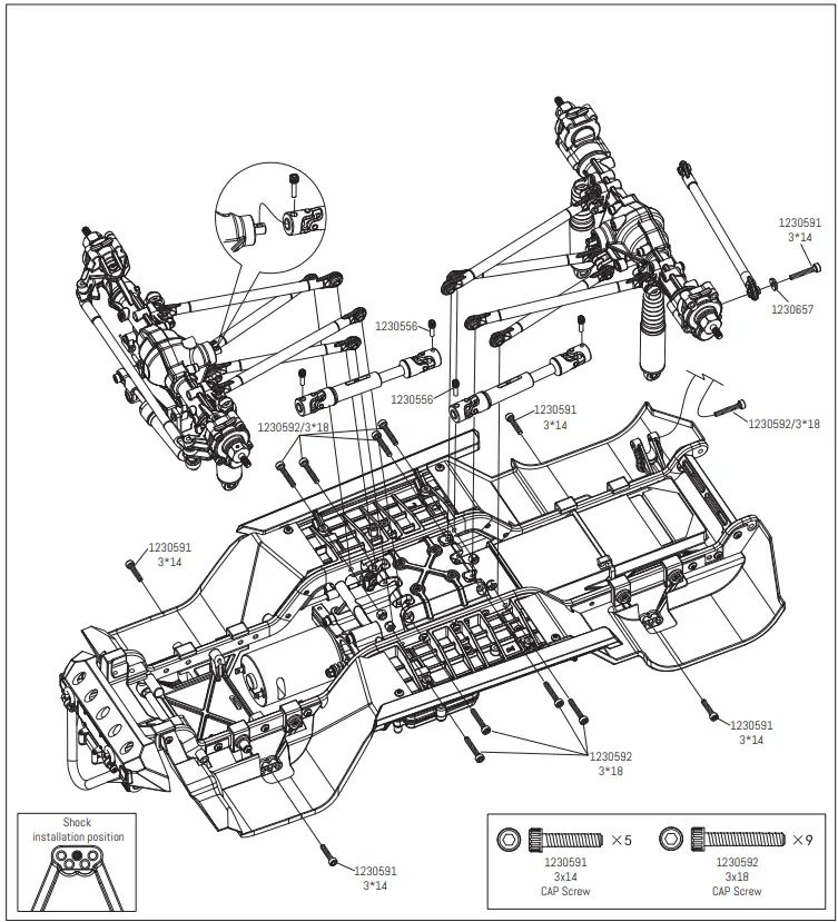 ABSIMA SHERPA PRO CR3 4 1 10 Scale 4wd Electric Crawler - FIG 42
