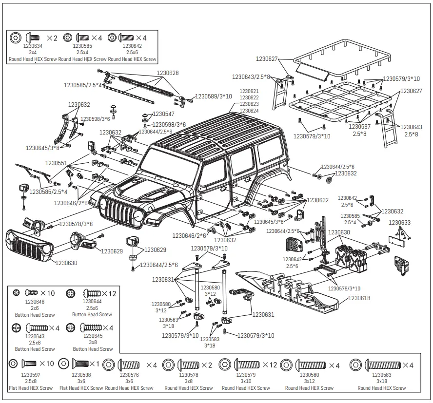ABSIMA SHERPA PRO CR3 4 1 10 Scale 4wd Electric Crawler - FIG 45