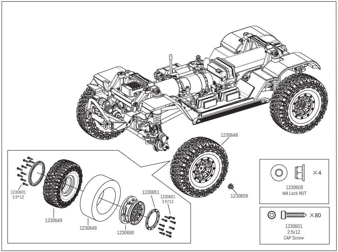 ABSIMA SHERPA PRO CR3 4 1 10 Scale 4wd Electric Crawler - FIG 47
