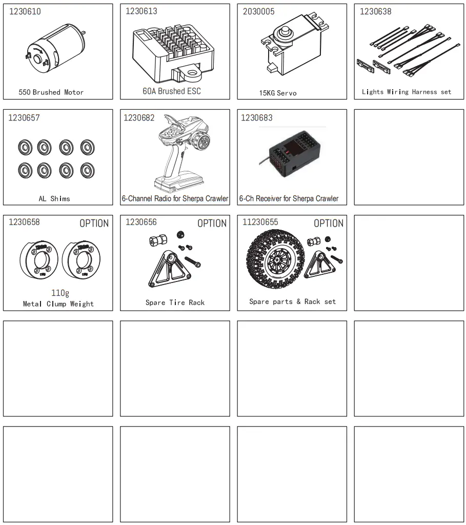 ABSIMA SHERPA PRO CR3 4 1 10 Scale 4wd Electric Crawler - FIG 55