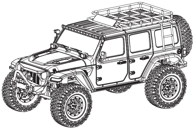 ABSIMA SHERPA PRO CR3 4 1 10 Scale 4wd Electric Crawler