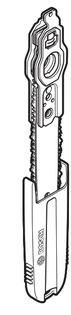 BOSCH AdvancedCut 18 NanoBlade Cordless Saw - fig 50