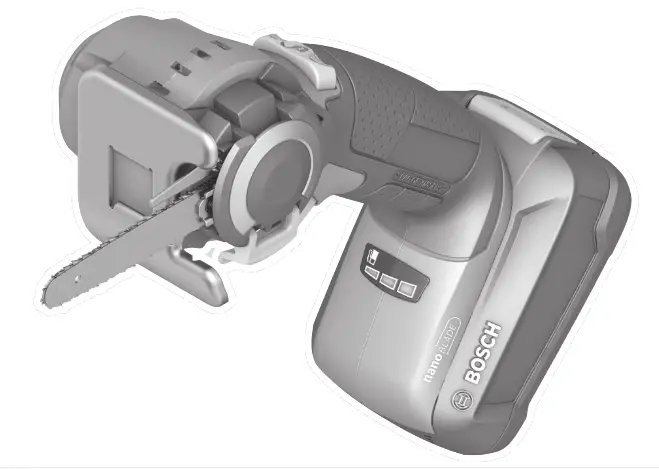 BOSCH AdvancedCut 18 NanoBlade Cordless Saw