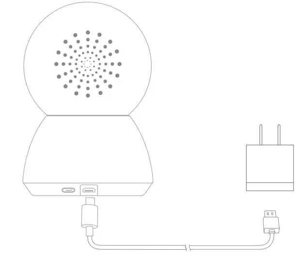 Xiaomi Home Security Camera 360° 1080P User Guide - Turning the Device On