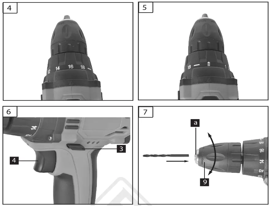 BORMANN BCD1300 Cordless Drill - Fig2