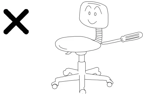 iiglo Office Chair - not tear it