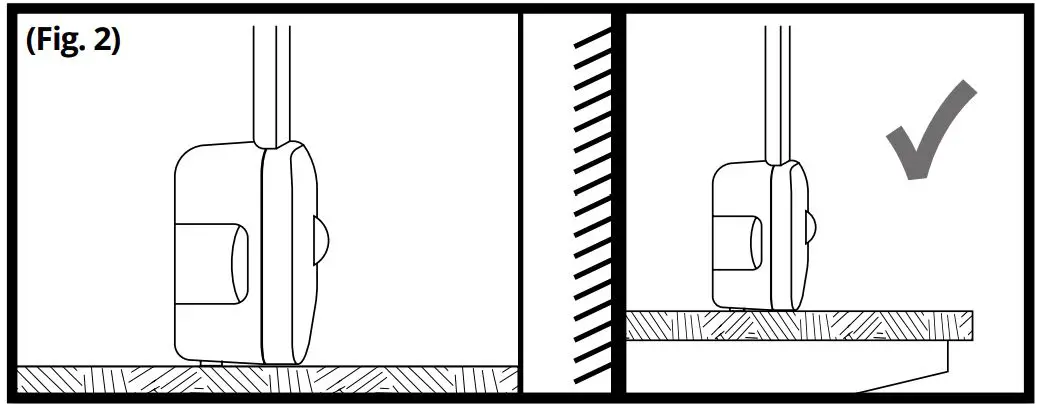 integral LED ILNLMS-CL-BAT Night Light Motion Sensor - Figure 2