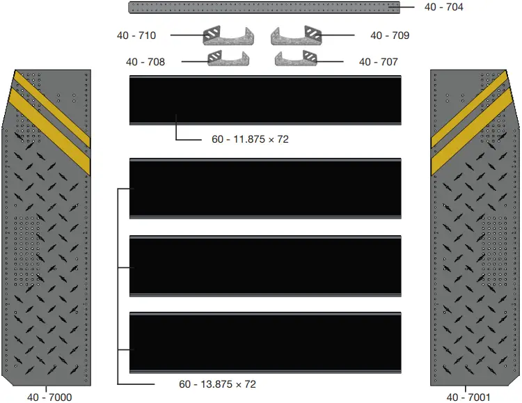 RANGER N5-RS72-4 Shelving A01