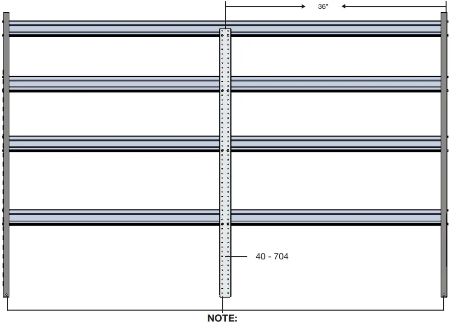 RANGER N5-RS72-4 Shelving A04