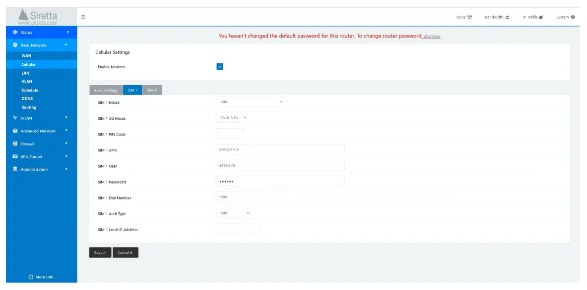 Siretta QUARTZ-ONYX 5G NR Gigabit Ethernet Industrial Router Range - Fig 14