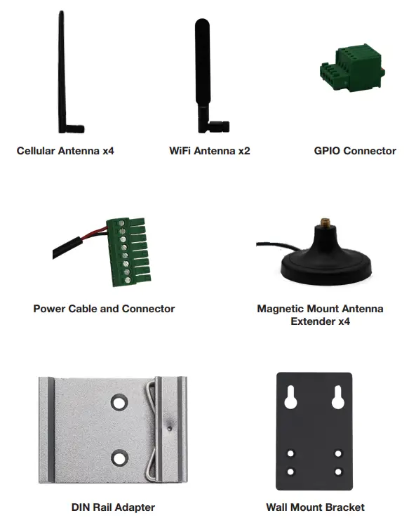 Siretta QUARTZ-ONYX 5G NR Gigabit Ethernet Industrial Router Range - Fig 3