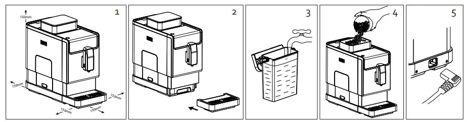 LINEA DO718K Fully Automatic Espresso Machine - Figure 2