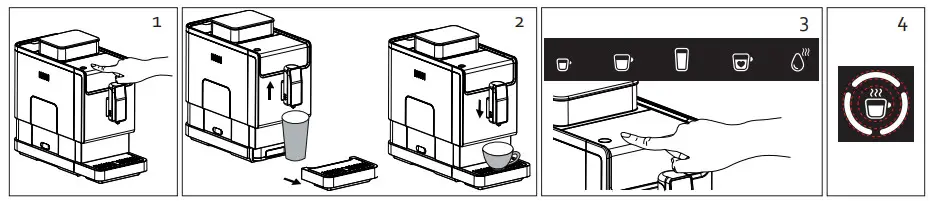 LINEA DO718K Fully Automatic Espresso Machine - Figure 3
