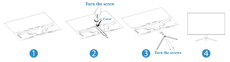 HANNspree HC270HPB LCD Monitor 3