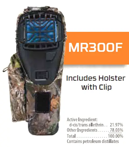 Thermacell Mr300 Hunt Pack Mosquito Repellent User Manual